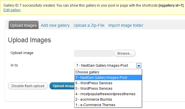Select-Gallery-To-Upload-Images