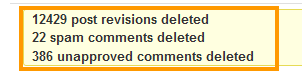 Deleted Comments & Post Revisions