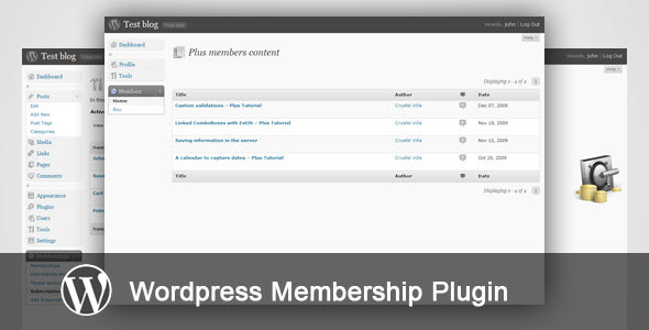 Premium WordPress Membership Plugin