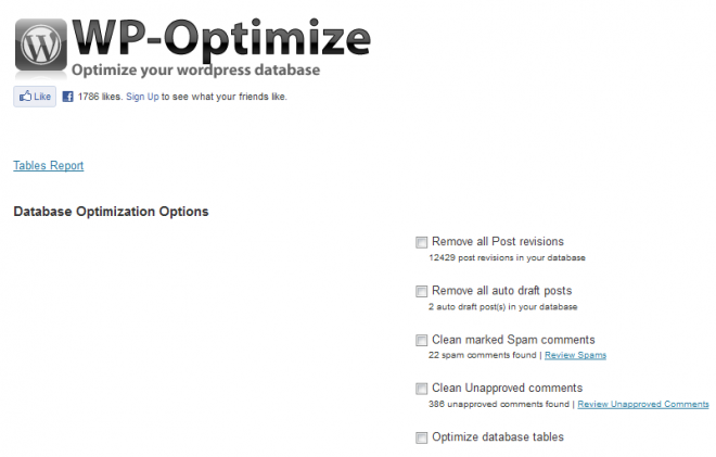 Optimize Your WordPress Database