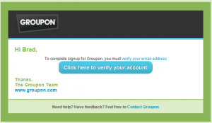 download groupon email sign up discount