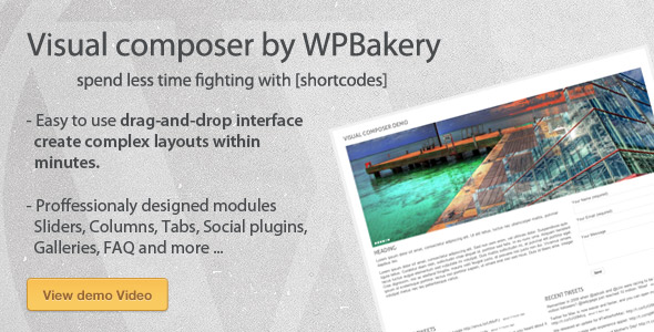 Premium Visual Composer WordPress plugin
