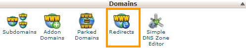 Domains - Redirects