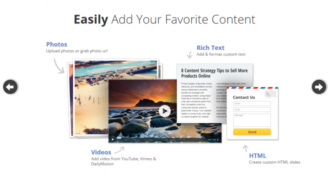 Slideshow plugin for WordPress