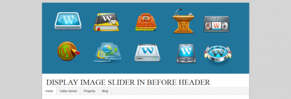 Display Image Slider Before Header-No Shadow Arc