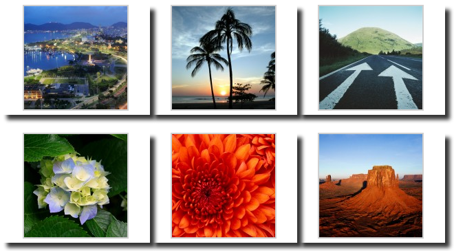 Add  Shadow Box Effect All Images In A Gallery