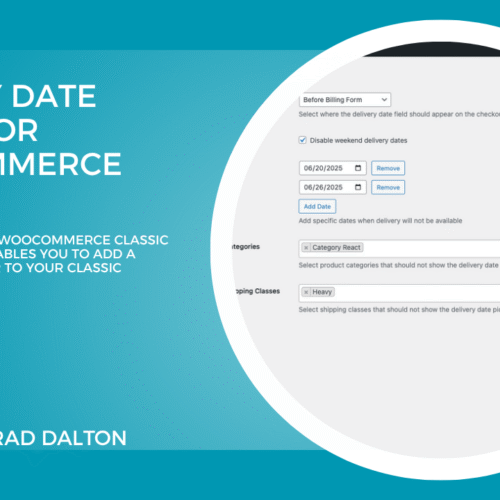 Delivery Date Picker for WooCommerce Classic Checkout