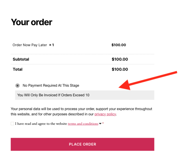 Remove Payment Gateways When Under Order Threshold