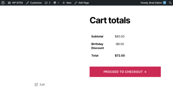 Birthday Discount