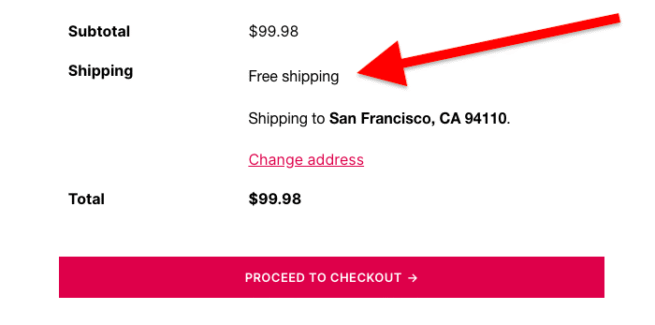 Free Shipping Based on User Role and Cart Total