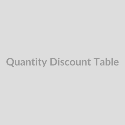 Quantity Discount Table
