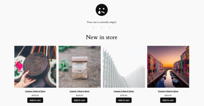 Modify New In Store Products for WooCommerce