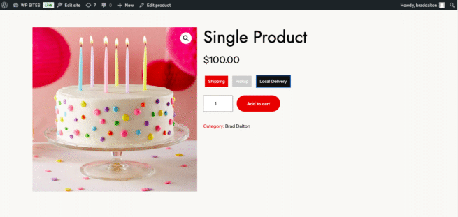 Single Product Page Shipping Methods for WooCommerce