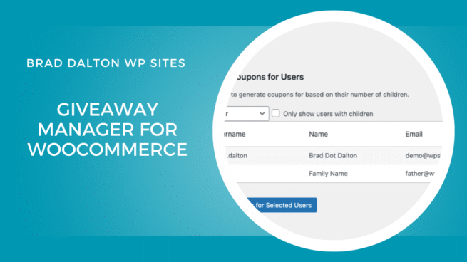 Giveaway Manager for WooCommerce
