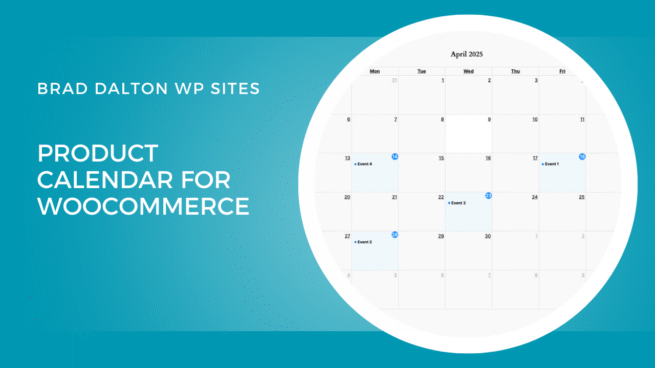 Product Calendar for WooCommerce