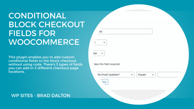Block Checkout Custom Fields for WooCommerce