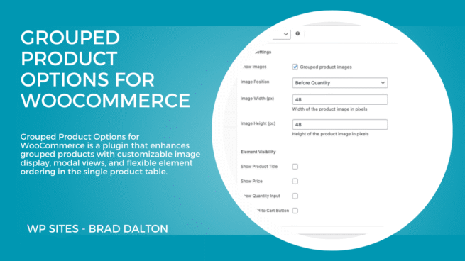 Grouped Product Options for WooCommerce