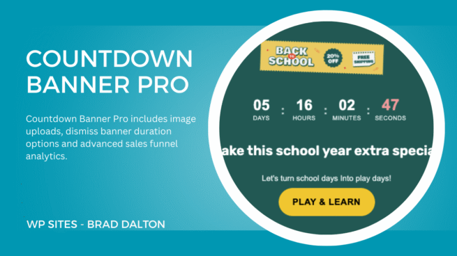 Countdown Banner Pro