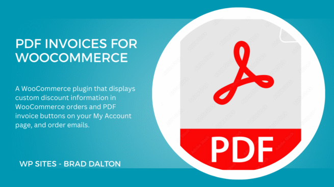 PDF Invoices for WooCommerce