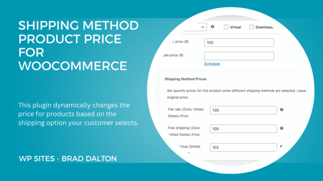 Shipping Method Product Price for WooCommerce
