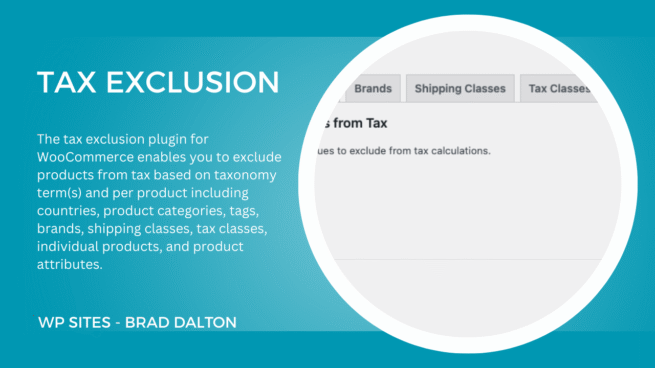 Tax Exclusion for WooCommerce