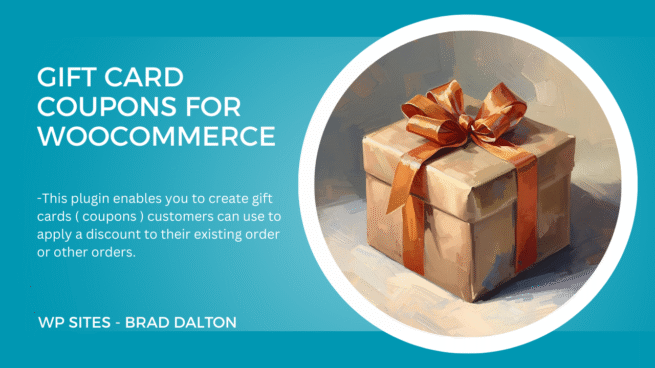 Gift Card Coupons for WooCommerce