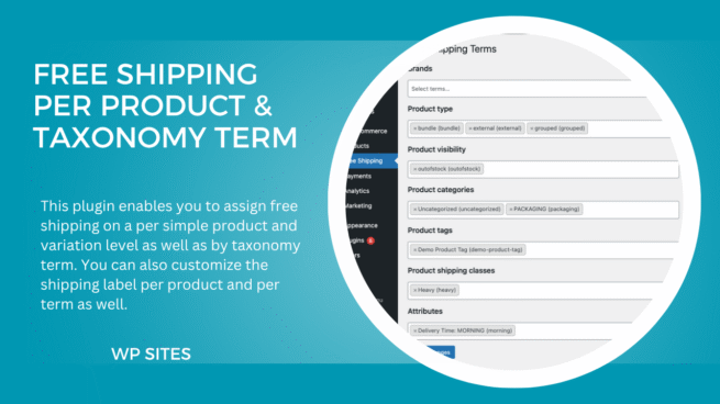 Free Shipping Per Product & Taxonomy Term