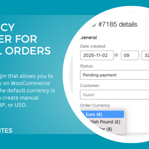 Currency Switcher for Manual WC Orders